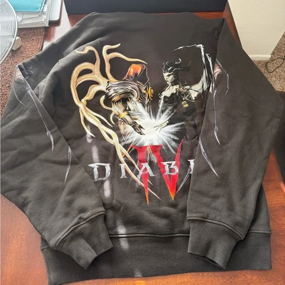 Blizzard Diablo 4 Hot Ones x Revenge Capsule LIMITED SZ XS BNWT 67/666